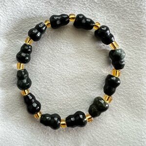 Black Jade Hulu Bracelet